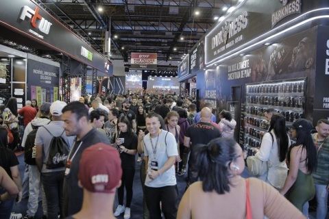 巴西圣保罗健身及体育用品展览会展会现场图片