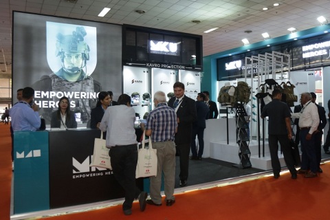 印度军警防务及国土安全展览会展会现场图片