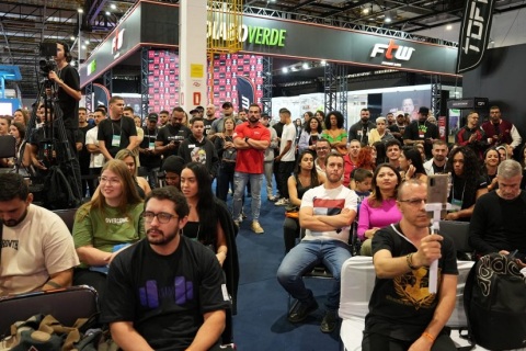 巴西圣保罗健身及体育用品展览会展会现场图片