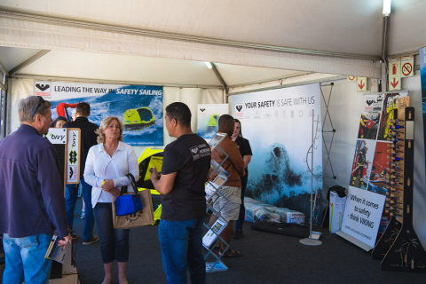 南非开普敦游艇展览会展会现场图片
