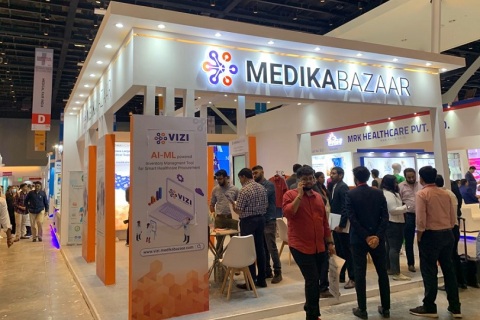 印度康复护理及养老用品展览会展会现场图片