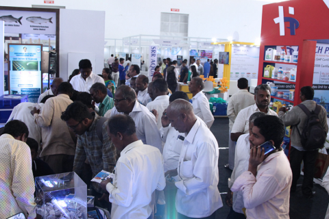 印度渔业展览会展会现场图片