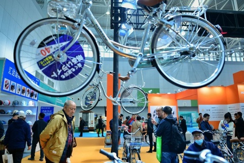 天津北方自行车电动车展览会展会现场图片