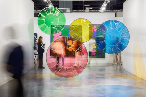 法国巴黎巴塞尔艺术展展会现场图片