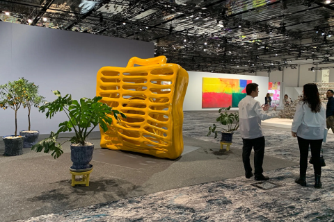 巴塞尔美国迈阿密海滩艺术展展会现场图片