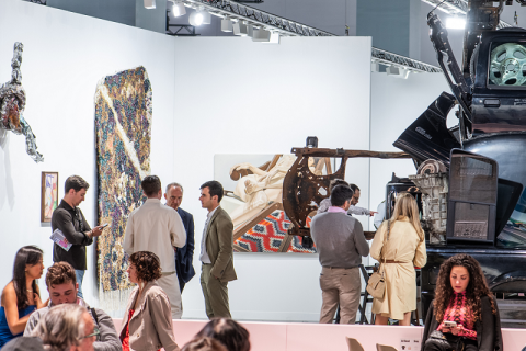 巴塞尔美国迈阿密海滩艺术展展会现场图片