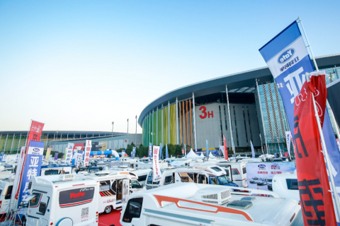 上海国际房车展览会展会现场图片