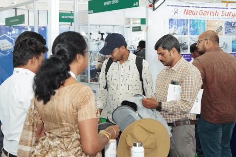 印度康复护理及养老用品展览会展会现场图片