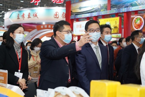 中国食品博览会-武汉食品展-食博会展会现场图片