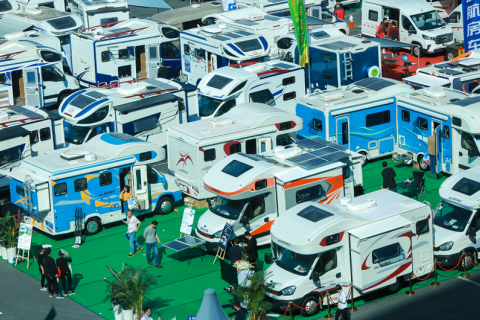 上海国际房车展览会展会现场图片