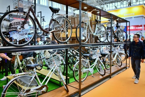 天津北方自行车电动车展览会展会现场图片