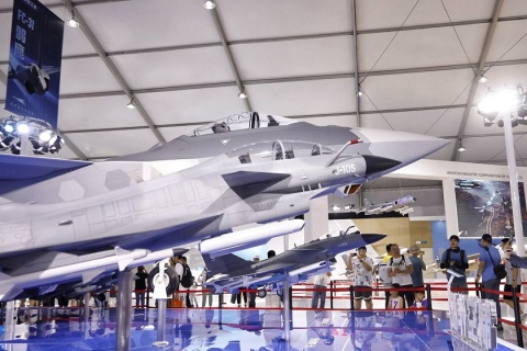 长春航空展展会现场图片