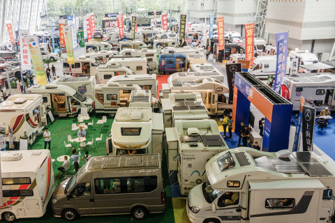 上海国际房车展览会展会现场图片