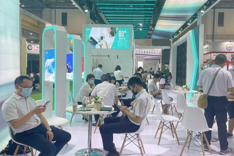 上海国际染料工业及有机颜料、纺织化学品展览会展会现场图片