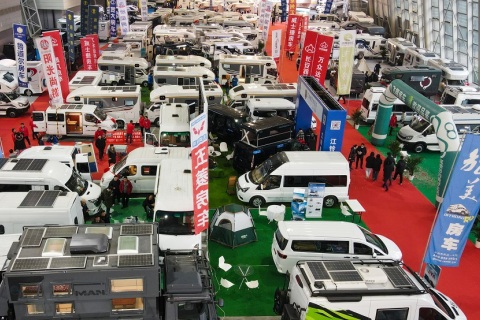 上海国际房车展览会展会现场图片