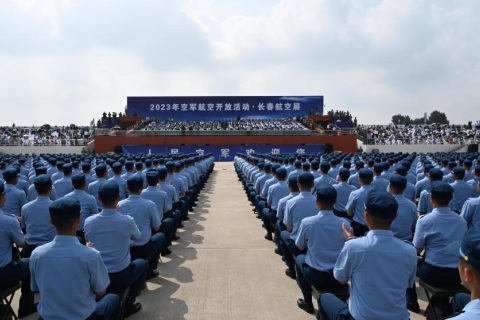 长春航空展展会现场图片