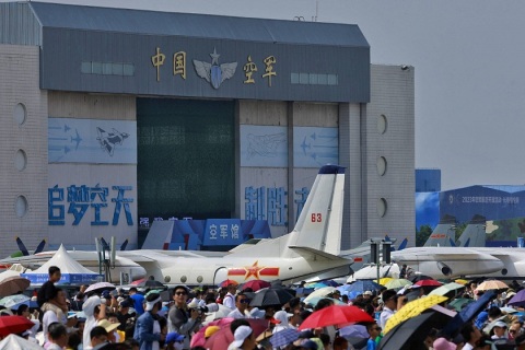 长春航空展展会现场图片