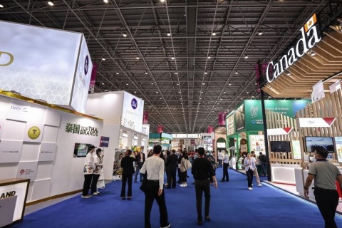 中国国际消费品博览会-海南消费品展-消博会展会现场图片