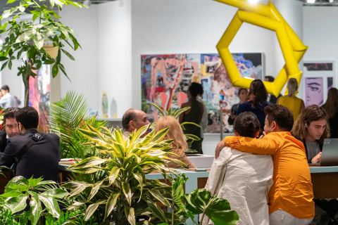 巴塞尔美国迈阿密海滩艺术展展会现场图片