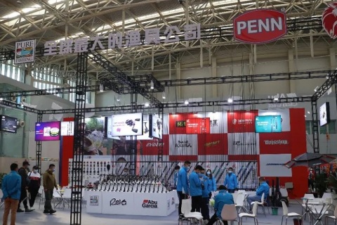 成都碧海钓具与户外休闲装备展展会现场图片