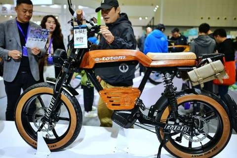天津北方自行车电动车展览会展会现场图片