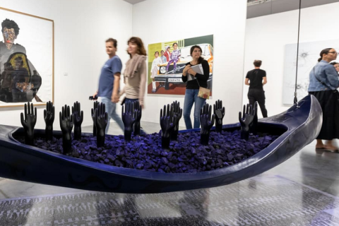 巴塞尔美国迈阿密海滩艺术展展会现场图片