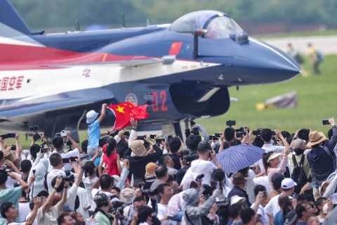 长春航空展展会现场图片