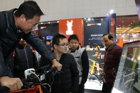 天津北方自行车电动车展览会展会现场图片