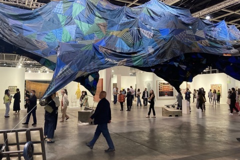 香港巴塞尔艺术展展会现场图片