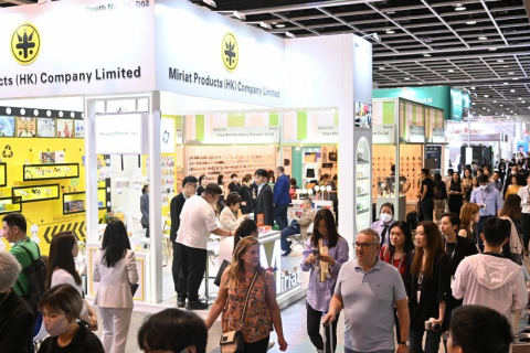 香港礼品及赠品展览会展会现场图片