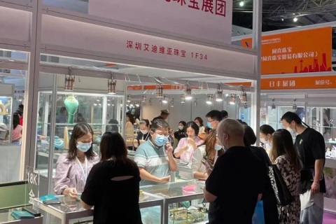 上海国际珠宝展览会展会现场图片