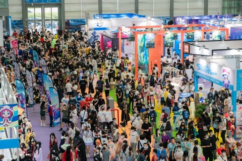 深圳国际电玩节展会现场图片