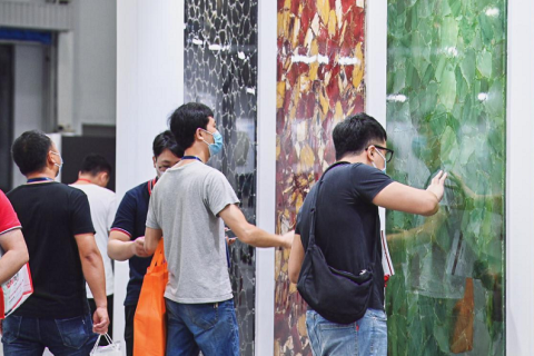 佛山潭洲陶瓷展展会现场图片