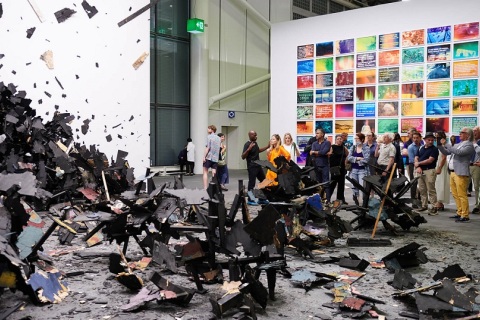 香港巴塞尔艺术展展会现场图片