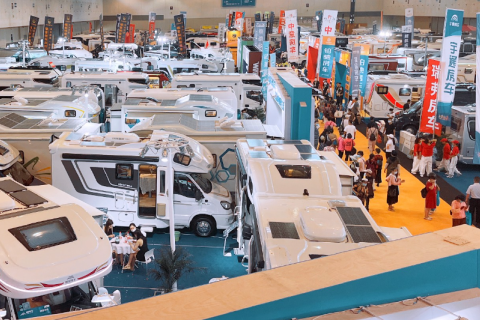 南京国际度假房车展览会展会现场图片