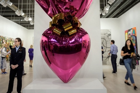 香港巴塞尔艺术展展会现场图片