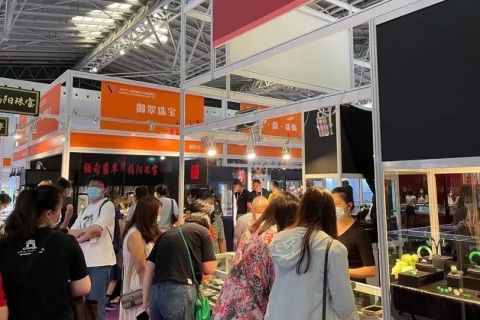 上海国际珠宝展览会展会现场图片