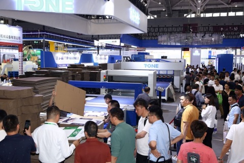 中国国际瓦楞展展会现场图片