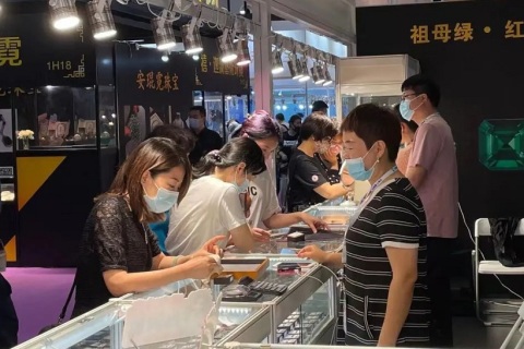 上海国际珠宝展览会展会现场图片