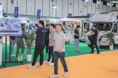 南京国际度假房车展览会展会现场图片