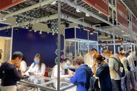 上海国际珠宝展览会展会现场图片