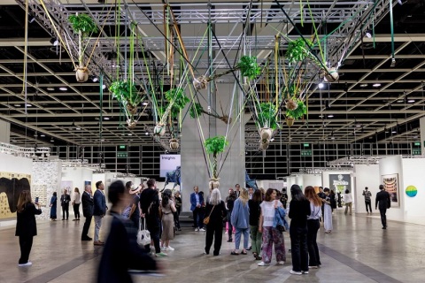 香港巴塞尔艺术展展会现场图片