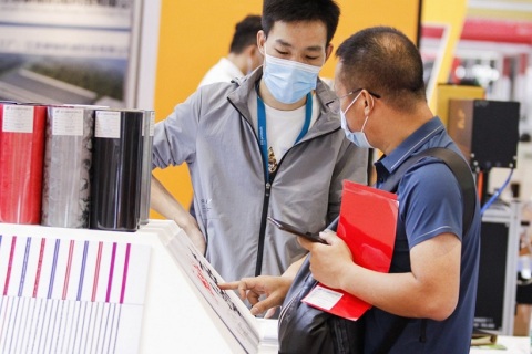 广州国际数码印刷、图文快印展览会展会现场图片