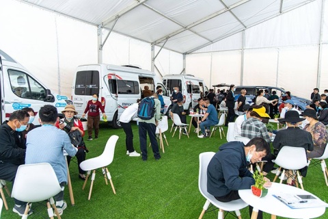 郑州房车展展会现场图片