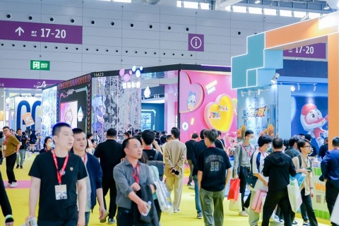 上海授权展展会现场图片