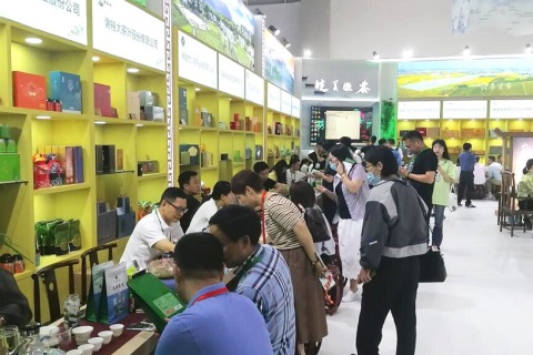 上海国际茶业交易博览会展会现场图片