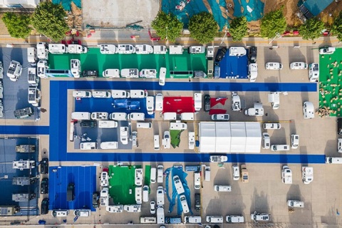 郑州房车展展会现场图片