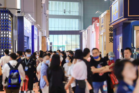 北京服装品牌展览会展会现场图片