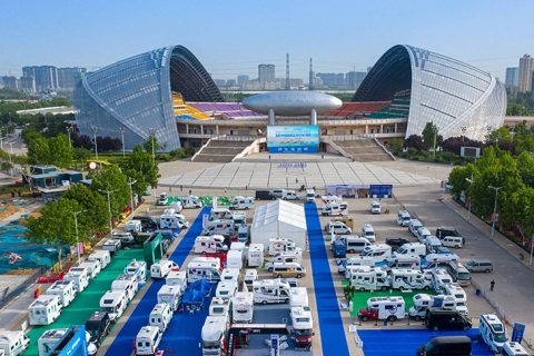 郑州房车展展会现场图片