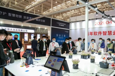 天津温泉泳池沐浴SPA及养生健康产业展展会现场图片